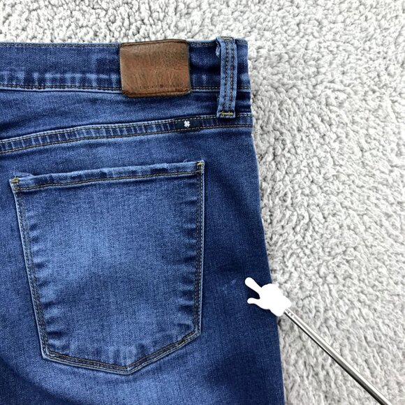 LUCKY BRAND Womens 14/32 R BROOKE Mid Rise Stretch Denim Straight Leg Jeans - Picture 5 of 16
